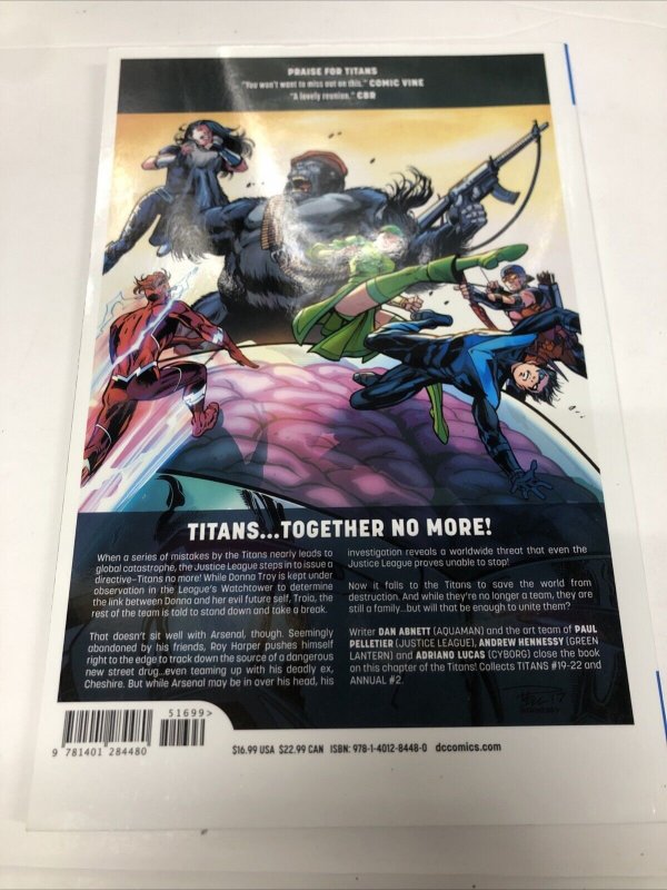 Titans (2018) TPB • Vol # 4 Titans Apart DC Comics • Dan Abnett • Pelletier