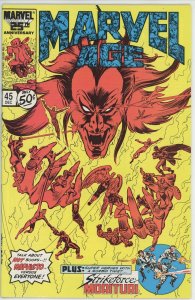 Marvel Age #45 (1983) - 8.0 VF *Mephisto Cover* 