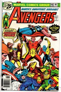 AVENGERS #148, VF, Squadron Supreme Amphibian, 1963 1976, more in store