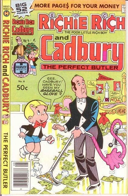 RICHIE RICH & CADBURY (1977-1991) 8 VF-NM   July 1979 COMICS BOOK