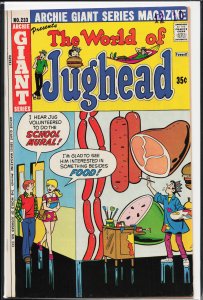 Archie Giant Series Magazine #233 (1975) Jughead