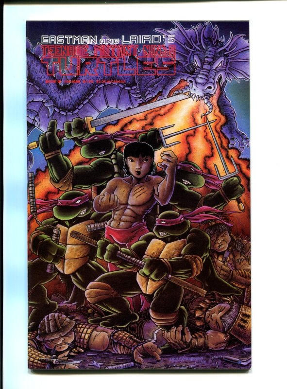 Teenage Mutant Ninja Turtles #18 - Mark Bode Cover (9.0/9.2) 1989