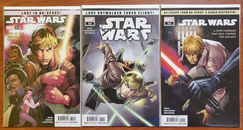 Star Wars #1-33 Comic Lot Charles Soule Marvel 2020 VF/NM