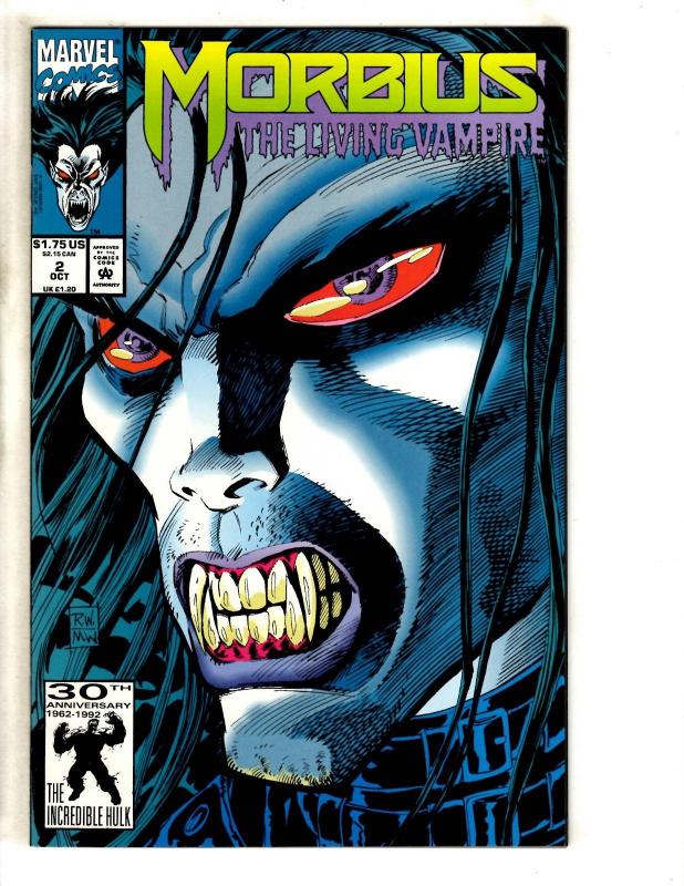 Lot Of 10 Morbius Marvel Comic Books # 1 2 3 4 5 6 7 8 9 10 Vampire Monster CR41