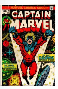 Captain Marvel #29 - 1st appearance Eon - KEY - Thanos - 1973 - FN