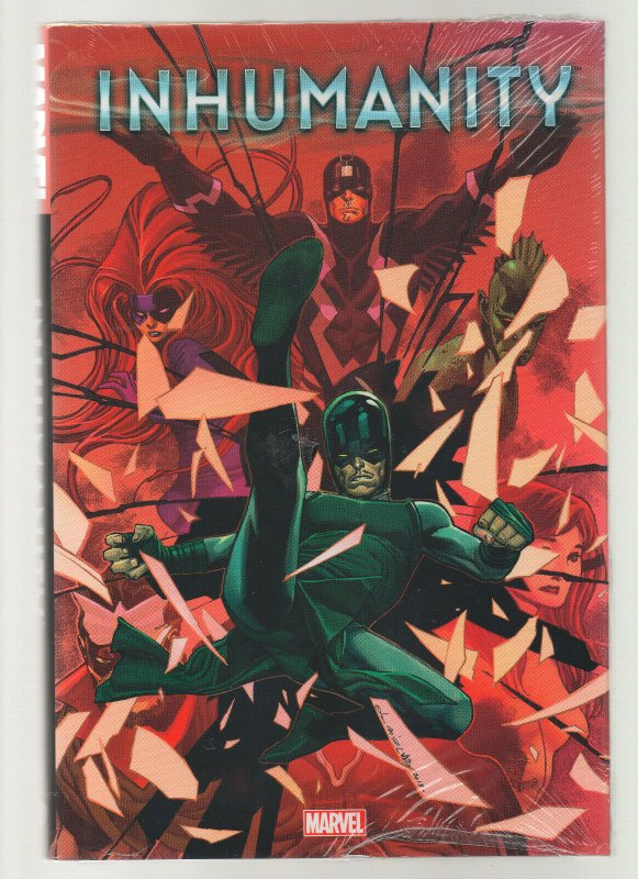 Inhumanity - Black Bolt Medusa Karnak Cover Hardcover - (Sealed)