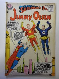 Superman's Pal, Jimmy Olsen #69 (1963) VG- Condition moisture stain