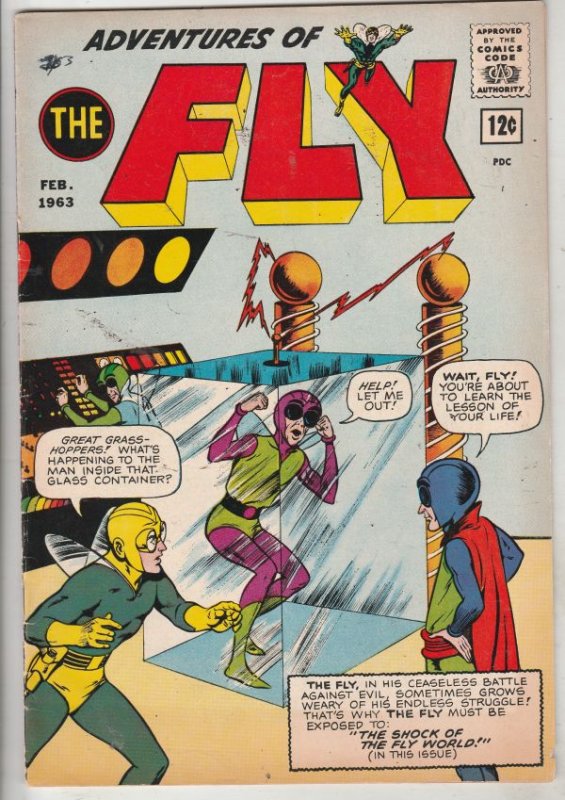 Adventures of the Fly #24 (Feb-63) VF+ High-Grade The Fly, Fly-Girl