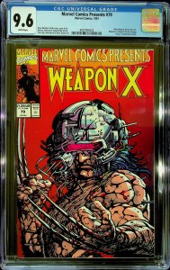 Marvel Comics Presents #79 (1991) - CGC 9.6 - Cert#4007950024