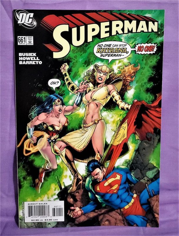 SUPERMAN #654 - 665 Carlos Pacheco Camelot Falls Arion (DC 2006)