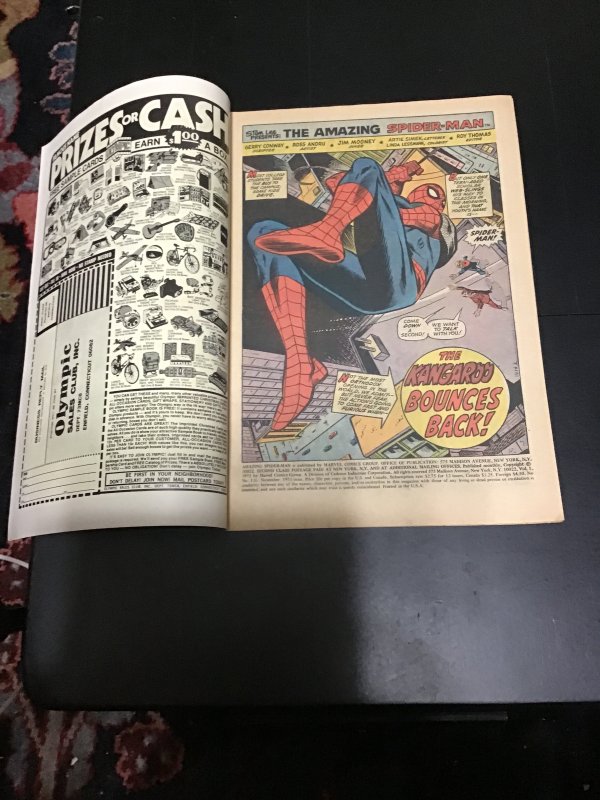 The Amazing Spider-Man #126 (1973)  1st Kangaroo Mid-High-Grade! FN+ Wow