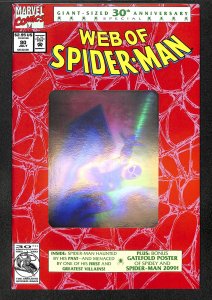 Web of Spider-Man #90 Hologram Cover!