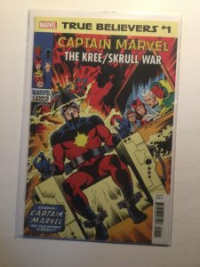 True Believers 1 Captain Marvel The Kree/Skrull War Near mint Marvel