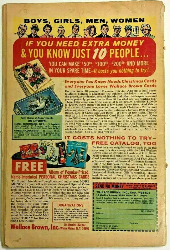 SUB-MARINER#6 GD 1968 MARVEL SILVER AGE COMICS