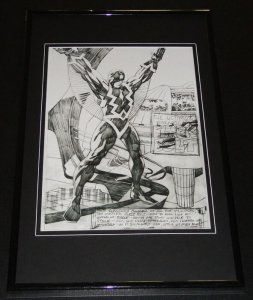 Black Bolt The Inhumans Framed 11x17 Photo Display Official Repro Jack Kirby