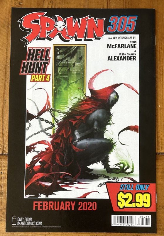 Spawn #304 NM Image Comics Todd McFarlane Cover B