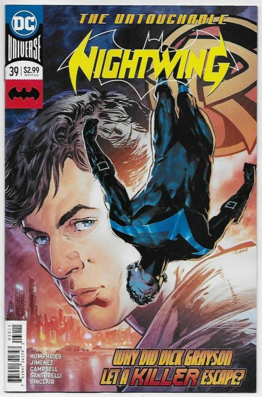 Nightwing #39 Rebirth Main Cvr (DC, 2018) NM