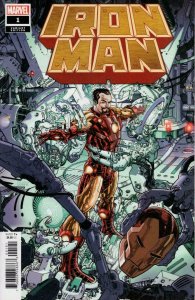 IRON MAN #1 COVER I WEAVER VARIANT FIRST PRINTING MARVEL COMICS 2022 EB214