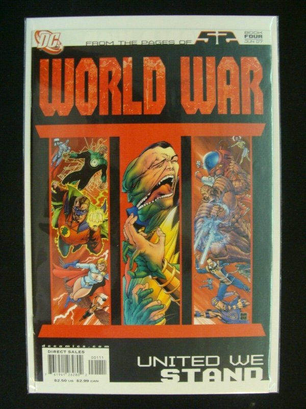 World War III #1-4 The New 52 Complete Set Run DC