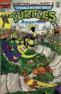 Teenage Mutant Ninja Turtles Adventures (2nd Series) #18 FN ; Archie