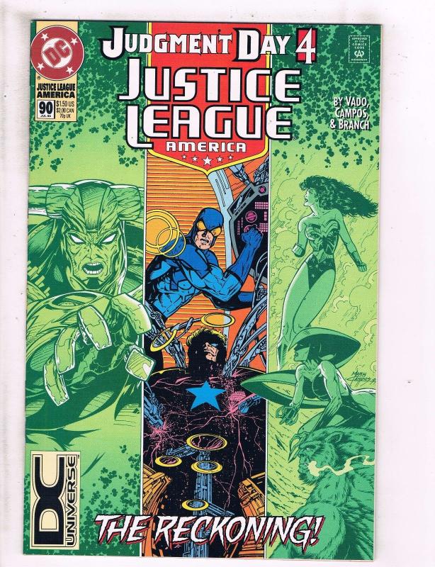 4 Justice League Of America DC Comic Books # 86 90 100 + 1,000,000 Million J106