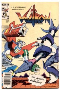 Voltron #2 1985-Modern Comics- F/VF 