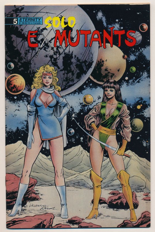 Solo Ex-Mutants (1988 Eternity) #1-6 FN/VF/NM Complete set