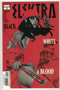 Elektra Black White & Blood #2 (of 4) Comic Book 2022 - Marvel