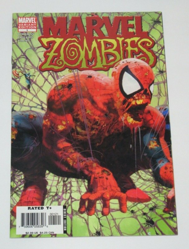 Marvel Zombies #1 Second Printing Spider-Man #1 Homage Variant 2006 Marvel VF/NM