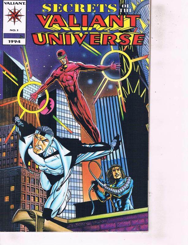 Lot Of 2 Comic Books Shield #1 and Secrets of Valiant Universe #1 ON4