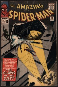 Amazing Spider-Man #30 - 1st Appearance of the Cat Burglar (4.0 / 4.5) 1965