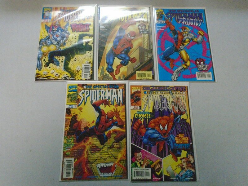 Spectacular Spider-Man lot 37 different from #204-262 NM (1993-98 1st Series)