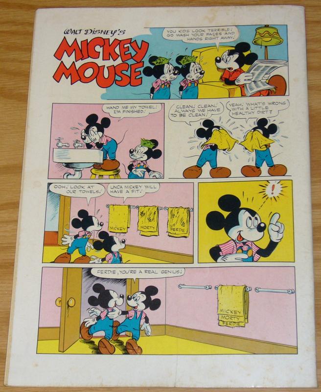 Walt Disney's Mickey Mouse #41 FN april-may 1955 - golden age dell comics  pluto