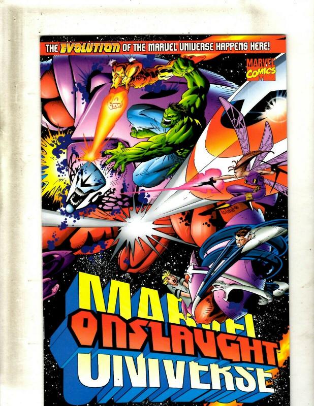 11 Comics Marvel Onslaught, Epilogue, X-Men, Powerline #1 2 3 4 5 6 7 8 JF25 