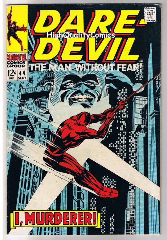 DAREDEVIL #44, VG+, Gene Colan, Jester, Stan Lee, 1964, more in store