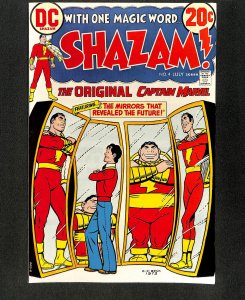 Shazam! #4 Mirrors That Revealed The Future! C. C. Beck Cover Art!