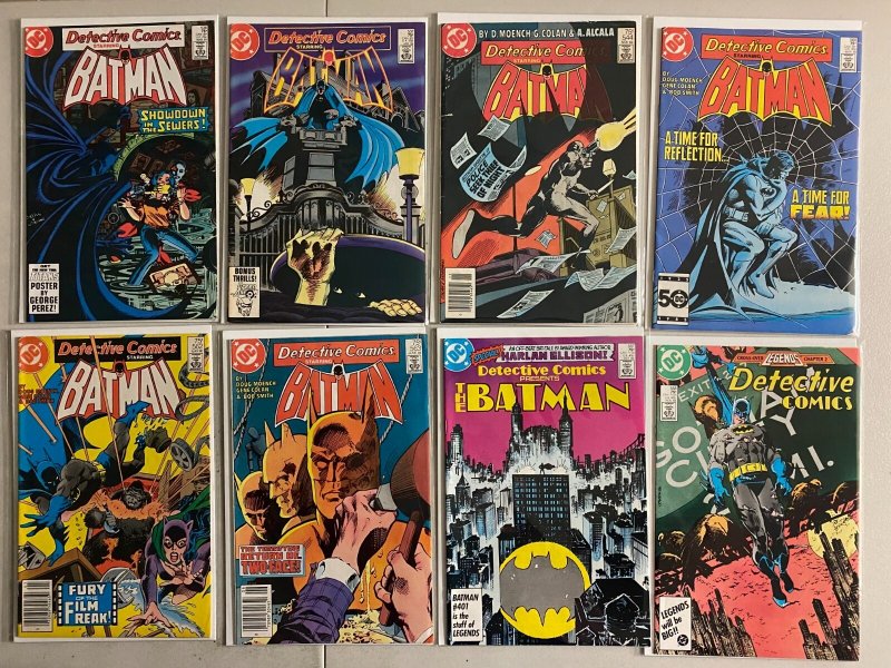 Detective Comics lot #511-600 DC 1st Series (avg 6.0 FN) 37 diff (1982 to 1989)