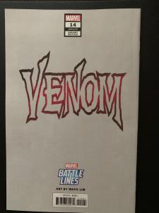 Venom (2018) 14 NM (9.4) Battle Lines Cover