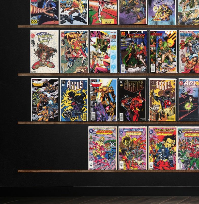 Huge Lot 150+ Comics with Turok, Dinosaur Hunter, Armorines, Ash & More!