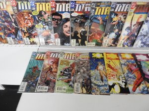 Huge Lot 130+ Comics W/ JLA, Batman, Titans run, Solar! Avg VF+ Condition!!