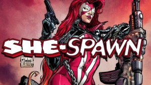 • She Spawn 7 Action Figure Deluxe Box Set with Eight Accessories ~ Awesome!!!