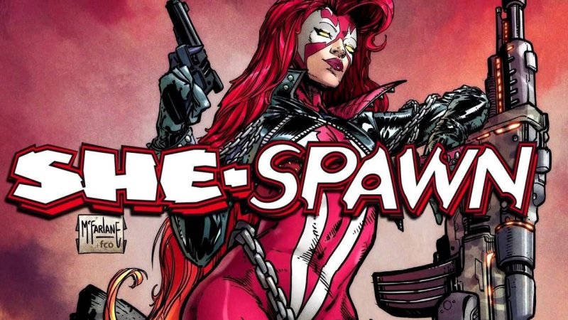 • She Spawn 7 Action Figure Deluxe Box Set with Eight Accessories ~ Awesome!!!