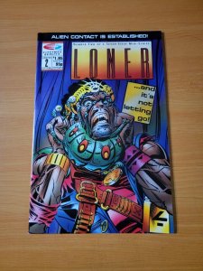 Loner #2 ~ NEAR MINT NM ~ 1990 Fleetway / Quality Comics