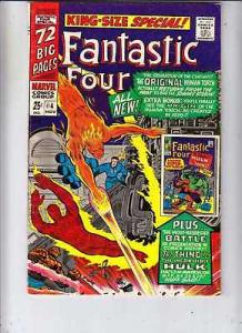 Fantastic Four Annual 4 strict VF+ High-Grade 1966 King Size Special wow