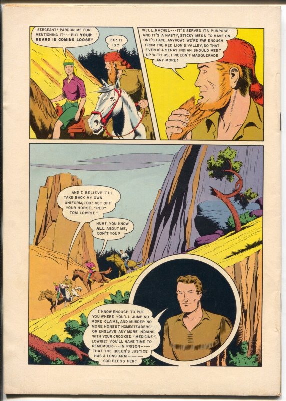 King Of The Royal Mounted #11  1953 - Dell  -VF - Comic Book