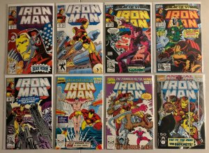 Iron Man lot #236-280 + 3 Annuals Marvel (average 6.0 FN) 48 diff (1988 to 1992)