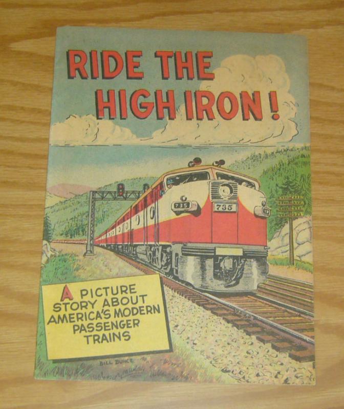 Ride the High Iron! #1 FN association of american railroads - educational trains