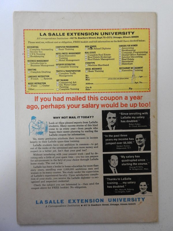 Red Wolf #2 (1972) VG- Cond! Centerfold detached at top staple, moisture stain