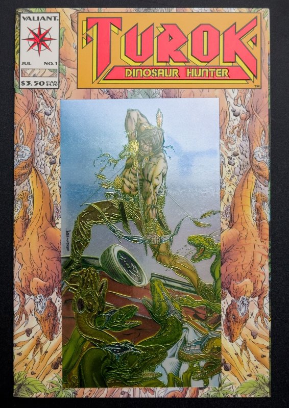 Turok, Dinosaur Hunter #1 (1993) [Foil cvr] VF/NM