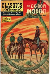 Classics Illustrated #125  Ox-Bow Incident  GD-